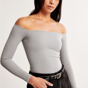 abercrombie off the shoulder body suit!